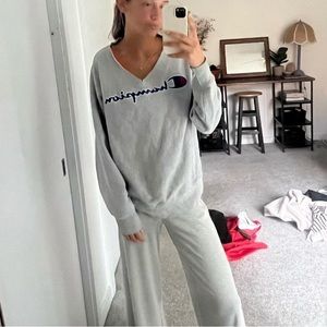 Grey champion crewneck